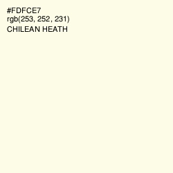 #FDFCE7 - Chilean Heath Color Image